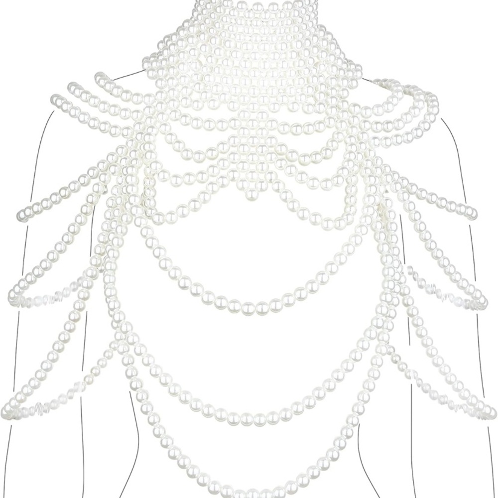 Elegant Multi-Layer Pearl Necklace